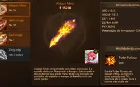 Conta Wartune classe avançada