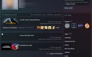 Conta Prime CSGO Nivel 5