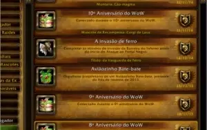 Conta wow shadowlands cm mod pandaria e wod