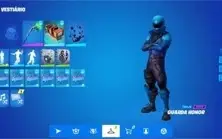 Conta rara de fortnite MINTY,TRAVIS,HONOR GUARD, GLOW