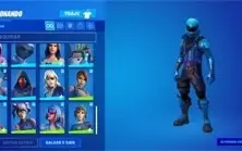 Conta rara de fortnite MINTY,TRAVIS,HONOR GUARD, GLOW