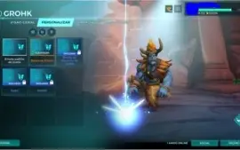 Acc Paladins cheia de skins e com passe de batalha