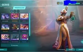 Acc Paladins cheia de skins e com passe de batalha