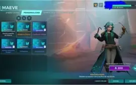 Acc Paladins cheia de skins e com passe de batalha