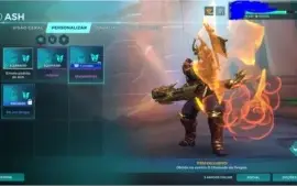 Acc Paladins cheia de skins e com passe de batalha