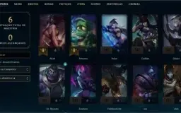 Conta League of Legends Ferro 1 MD10 1/10