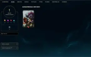 Conta League of Legends Ferro 1 MD10 1/10