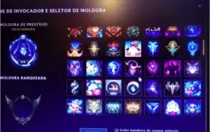 Conta de lol Platina 4, conta rara desde da season 1.