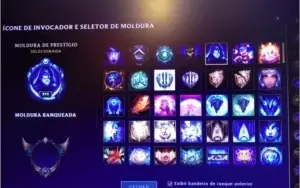 Conta de lol Platina 4, conta rara desde da season 1.