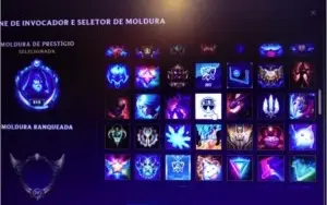 Conta de lol Platina 4, conta rara desde da season 1.