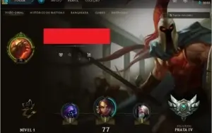 CONTA LEAGUE OF LEGENDS PRATA 4