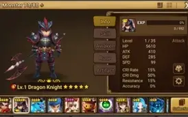 Reroll Summoners War lvl10 com Laika + John