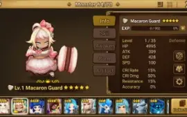 Reroll Summoners War lvl10 com Audrey + Brandia