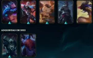 Conta platina, 52 skins, 125 champs, 2859EA, 103RP, nvl 244,