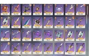 Conta de genshin AR60 28 5 estrelas 18 personagens 10 armas