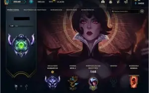 🔥 CONTA LOL - DIAMANTE, SMURF NÍVEL 125 (NA PROMOÇÃO) 🔥