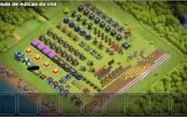 Vendo CV 13 - Líder de Clã nível 10 com 50 membros ativos