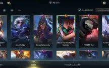 Conta Wild rift Mestre com quase todos os passes e Guilda.