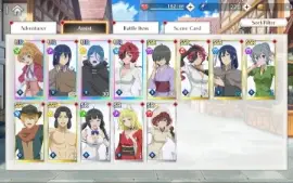Conta Danmachi Battle Chronicles - Ais + Lefiya, Haruhime +