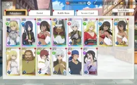 Conta Danmachi Battle Chronicles - Ais + Lefiya, Haruhime +