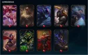 Conta lol 105 skins