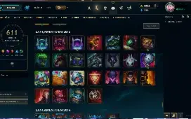Conta Lol Platina | Lv 1099 | 1358 Skins | 8932 Rp Grátis +