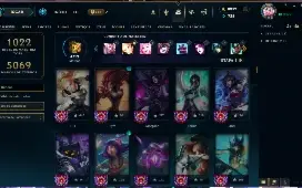 Conta Lol Platina | Lv 1099 | 1358 Skins | 8932 Rp Grátis +
