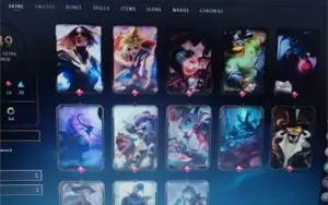 Conta de league of legends