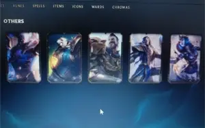 Conta de league of legends