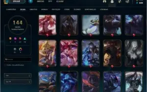 Conta lol criada em 2019 gold 4