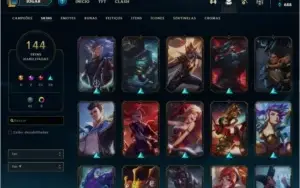 Conta lol criada em 2019 gold 4