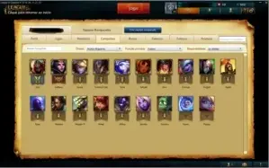 Conta de lol PLAT 5 -2 skins -19 champs -MMR alto - BARATO