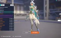 (Pc) Conta Overwatch,2 Collab Skin, 12 Shop Skins, 52+ Skins