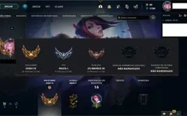 Conta League  of Legends GOLD 4