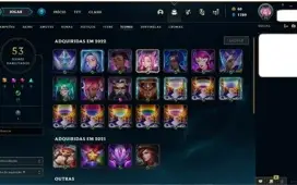 Conta League  of Legends GOLD 4