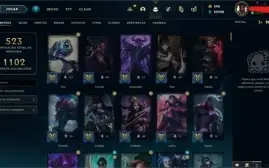 Conta Platina com 385 Skins