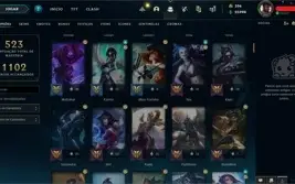 Conta Platina com 385 Skins