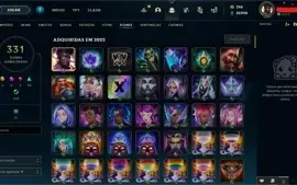 Conta Platina com 385 Skins