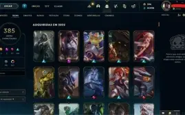 Conta Platina com 385 Skins