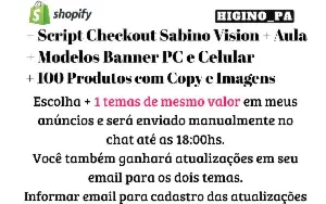 Tema Shopify Broadcast + Atualizações e Brindes