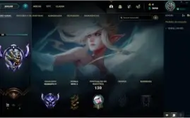 Conta LOL Diamante 4, 75% WINRATE
