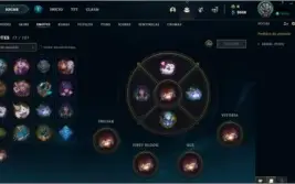 Conta LOL Diamante 4, 75% WINRATE