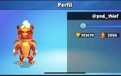 Conta de Stumble guys com 5000 coroas e quase tudo do jogo