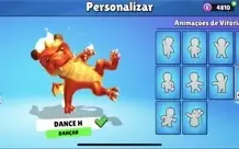 Conta de Stumble guys com 5000 coroas e quase tudo do jogo