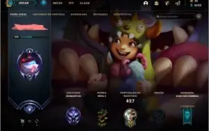DIAMANTE 3 CONTA LEAGUE OF LEGENDS