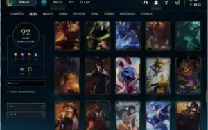 DIAMANTE 3 CONTA LEAGUE OF LEGENDS