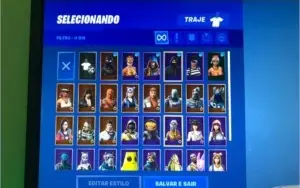 Conta de Fortnite com IKONIK (skin excluisiva)