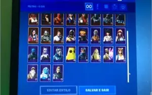 Conta de Fortnite com IKONIK (skin excluisiva)