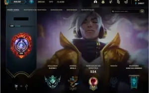 CONTA LOL – 306 SKINS, NIVEL 280, TODOS OS CAMPEÕES.