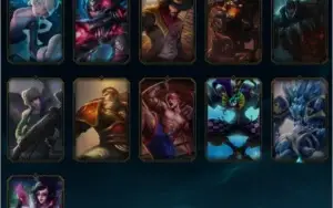 Conta LoL - Gold V - 127/141 champs habilitados - 40 skins